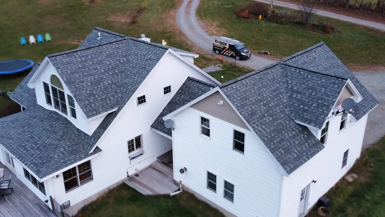 benson-roofing-06 old asphalt shingles