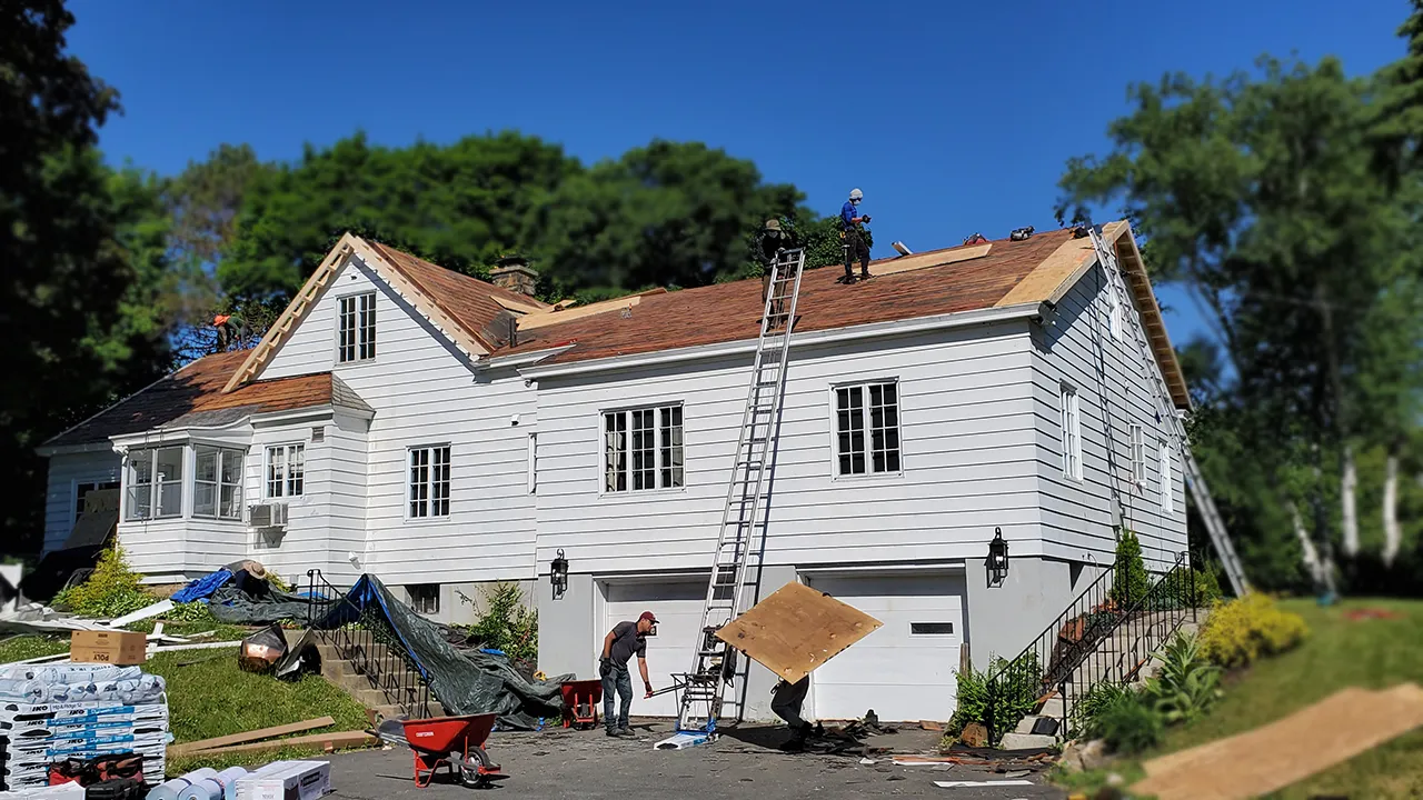 benson-roofing-24 job site spotless
